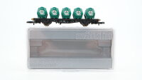 Märklin Z 80312 Behälter-Tragewagen (Jahrewagen...