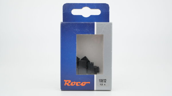 Roco 10602 Kabelverbindungsstecker, 12 Stück (blau-silberne Verpackung)