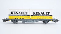 Märklin H0 4767 Behälter-Tragwagen "Containerwagen Renault" Lgjs 598 der SNCF