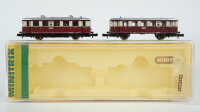 Minitrix N 2093 Triebwagen BR VT 135 mit Beiwagen BR VB 140 DR