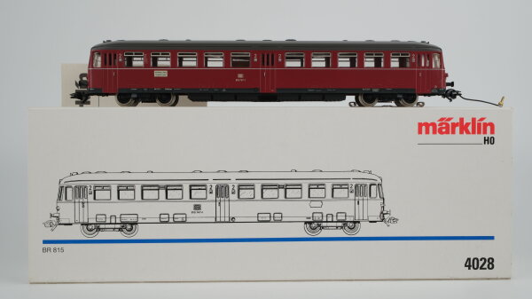 Märklin H0 4028 Steuerwagen BR 815 der DB Wechselstrom (ohne Antrieb)