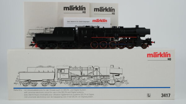 Märklin H0 3417 Dampflok BR Reihe 63a 2770 Wechselstrom Delta Digital