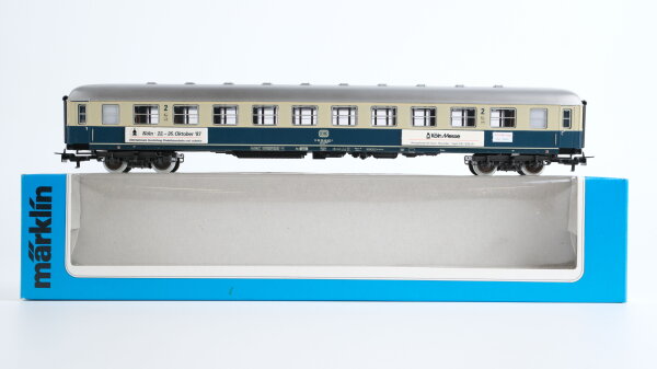 Märklin H0 4177A3 Personenwagen 2.Kl."Köln-Messe 87" DB