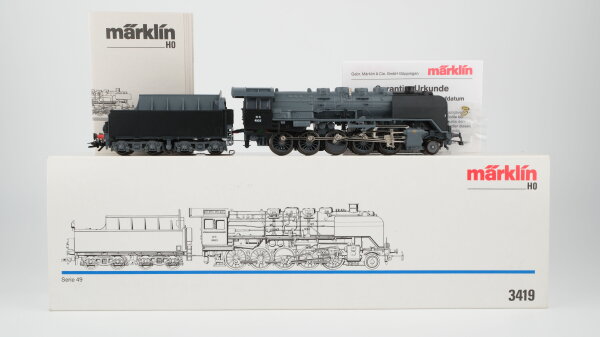 Märklin H0 3419 Schlepptenderlokomotive Serie 49 der NS Wechselstrom (Vermutlich verharzt)