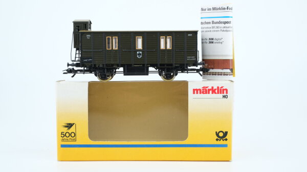 Märklin H0 4500 Bahnpostwagen 3059 Post (60-01) K.P.E.V.