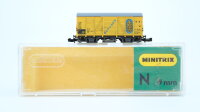 Minitrix N 13523 Gedeckter Güterwagen Bananen Iklm DB
