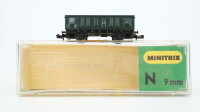 Minitrix N 5131700 Offener Güterwagen Eo 058 SNCB