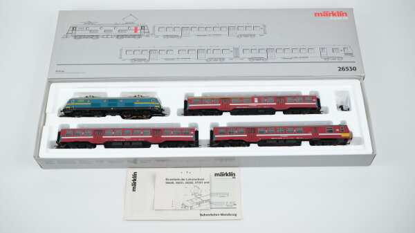 Märklin H0 26530 Personenzug Wendezug E-Lok Serie 2505 SNCB Wechselstrom Digital