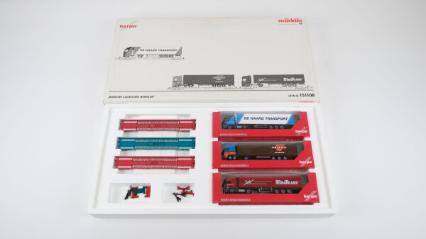 Märklin H0 47414 151108 Wagenset Rollende Landstrae NS/SNCB "Benelux"
