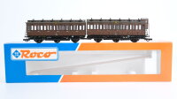 Roco H0 44499 Doppel-Abteilwagen 3. Kl. KPEV