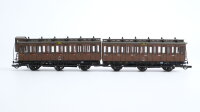 Roco H0 44499 Doppel-Abteilwagen 3. Kl. KPEV