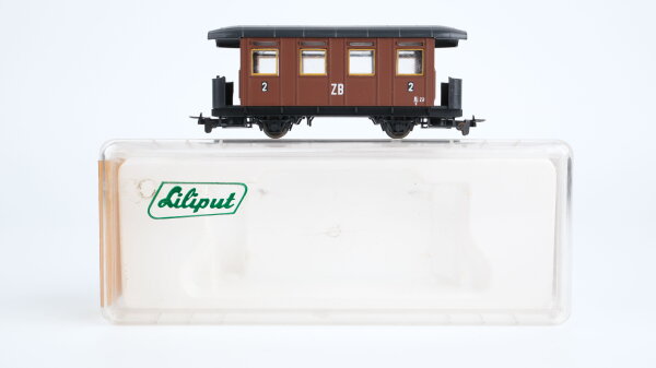 Liliput H0e 714 Personenwagen 2. Kl. Zillertalbahn