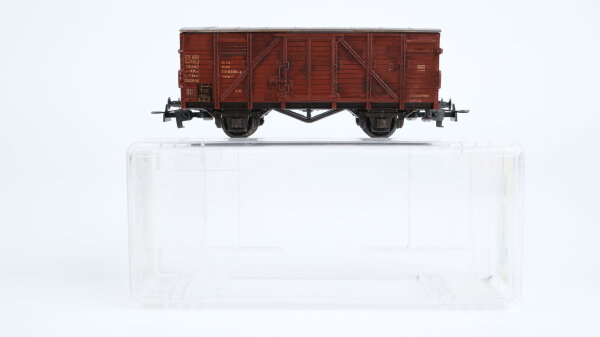 Roco H0 4301 Gedeckter Güterwagen (patiniert) DB