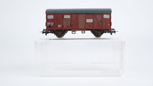 Roco H0 4304 Gedeckter Güterwagen (z.T. bemalt) (in EVP) DB