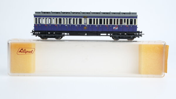 Liliput H0 29802 Abteilungswagen 3.Kl. DRG