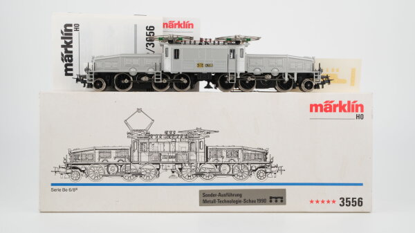 Märklin H0 3556 Elektrische Lokomotive Serie Ce 6/8 SBB "Metall-Technologie-Schau 1990" Wechselstrom (Vermutlich verharzt)