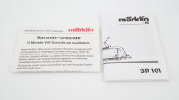 Märklin H0 39370 E-Lok BR 101 001-6 "Willkommen im Fußball-Land" DB Wechselstrom Digital