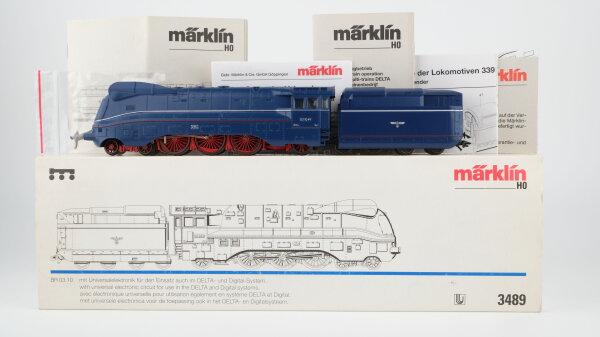 Märklin H0 3489 Stromliniendampflok BR 03 1049 DRG Wechselstrom Delta Digital