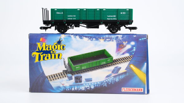 Fleischmann 0e 2414 Magic Train Niederbordwagen "Jk551"