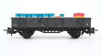 Electrotren H0 1015 Niederbordwagen beladen mit...