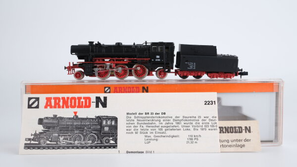 Arnold N 2231 Dampflok BR 23 105 DB
