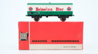 Jouef H0 6270 Güterwagen geschlossen "Heineken...