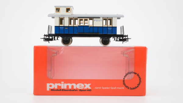 Primex H0 4021 Bahnpostwagen