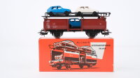 Märklin H0 4613 Autotransportwagen beladen DB