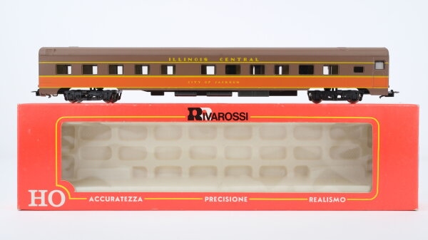 Rivarossi H0 2870 Personenwagen "ILLINOIS CENTRAL" City of Jackson