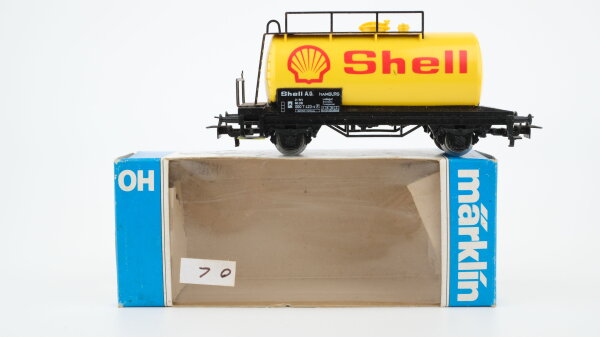Märklin H0 4442 Mineralöl-Kesselwagen SHELL  Einheitskesselwagen der DB