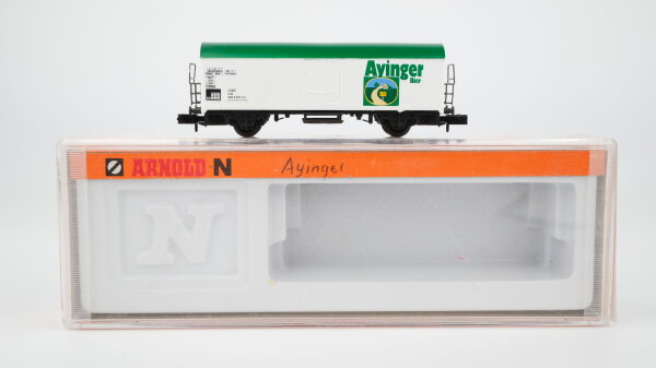 Arnold N 4578 Einheitskühlwagen Ayinger Bier Ichqrs DB