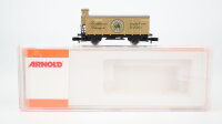 Arnold N 4259 Güterwagen gedeckt mit Bremserhaus...