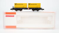 Arnold N 4945 Containertragwagen Deutsche Post Rmms 661 DB