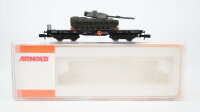 Arnold N 4970 Flachwagen mit Panzer SSkms DB