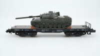 Arnold N 4970 Flachwagen mit Panzer SSkms DB