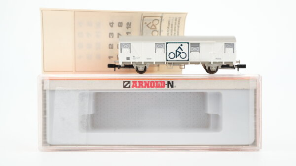 Arnold N 4419 Gedeckter Güterwagen Fahrrad Gbs 252 DB