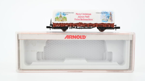 Arnold N 4466 Rungenwagen mit Plane Frohe Weihnachten Köln 1991 Kbs 442 DB