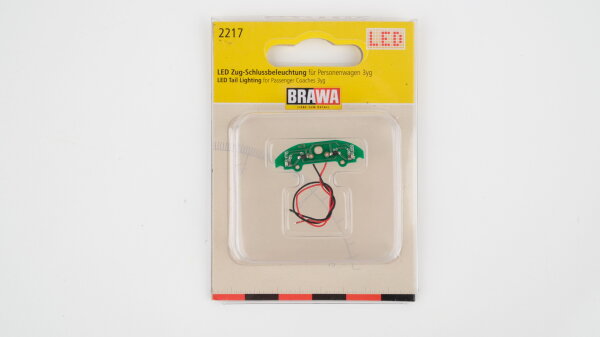 Brawa 2217 LED Zug-Schlussbeleuchtung für Personenwagen