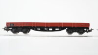 Märklin H0 Konvolut 1 Niederbordwagen 2achsig, 4 Niederbordwagen 4achsig DB (Wagen teilw. unvollständig)