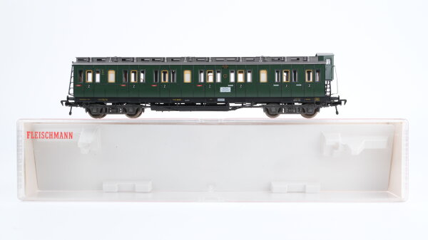 Fleischmann H0 5086 Abteilwagen mit Bremserhaus DRG