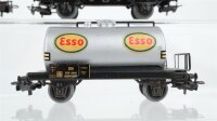 Märklin H0 Konvolut 4 Kesselwagen "Aral, Esso" DB (unvollständig)