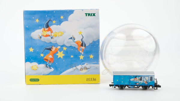 Trix N 15336 Schiebewandgüterwagen "Weihnachten"