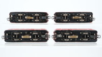 Märklin H0 Konvolut 4 Beiwagen für Schienenbus DB mit Innenbeleuchtung (ungetestet)