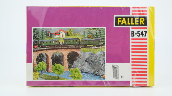 Faller H0 B-547 3 Brückenpfeiler (in OVP, altes Design)