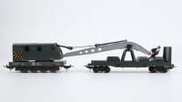 Lima H0 309058 Schwerlastkran mit Schutzwagen DB