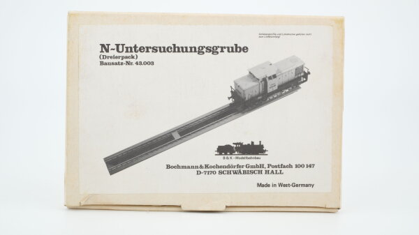 Bochmann & Kochendörfer N 43.003 Bausatz Untersuchungsgrube