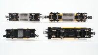 Unbekannt H0 Konvolut Kesselwagen "Shell" 4-achsig, Kesselwagen mit Schienenreinigungsfunktion "Shell" 2-achsig, Kesselwagen "Shell" 2-achsig, Kesselwagen mit Schienenreinigungsfunktion 4-achsig DB/u.a.