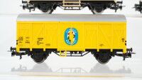 Märklin H0 Konvolut 4 Kühlwagen "Equador Bananas, Lagnese Iglo, Hilfe für Burkina Faso" DB