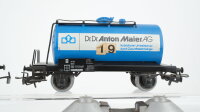 Märklin H0 Konvolut 2 Kesselwagen "Dr.Dr. Anton Maier AG, silber", 2 Silowagen "Braunkohlenstaub" DB