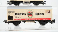Märklin H0 Konvolut 5 Bierwagen "Pilsener Urquell, Römer Pils, Becks, Astra" DB